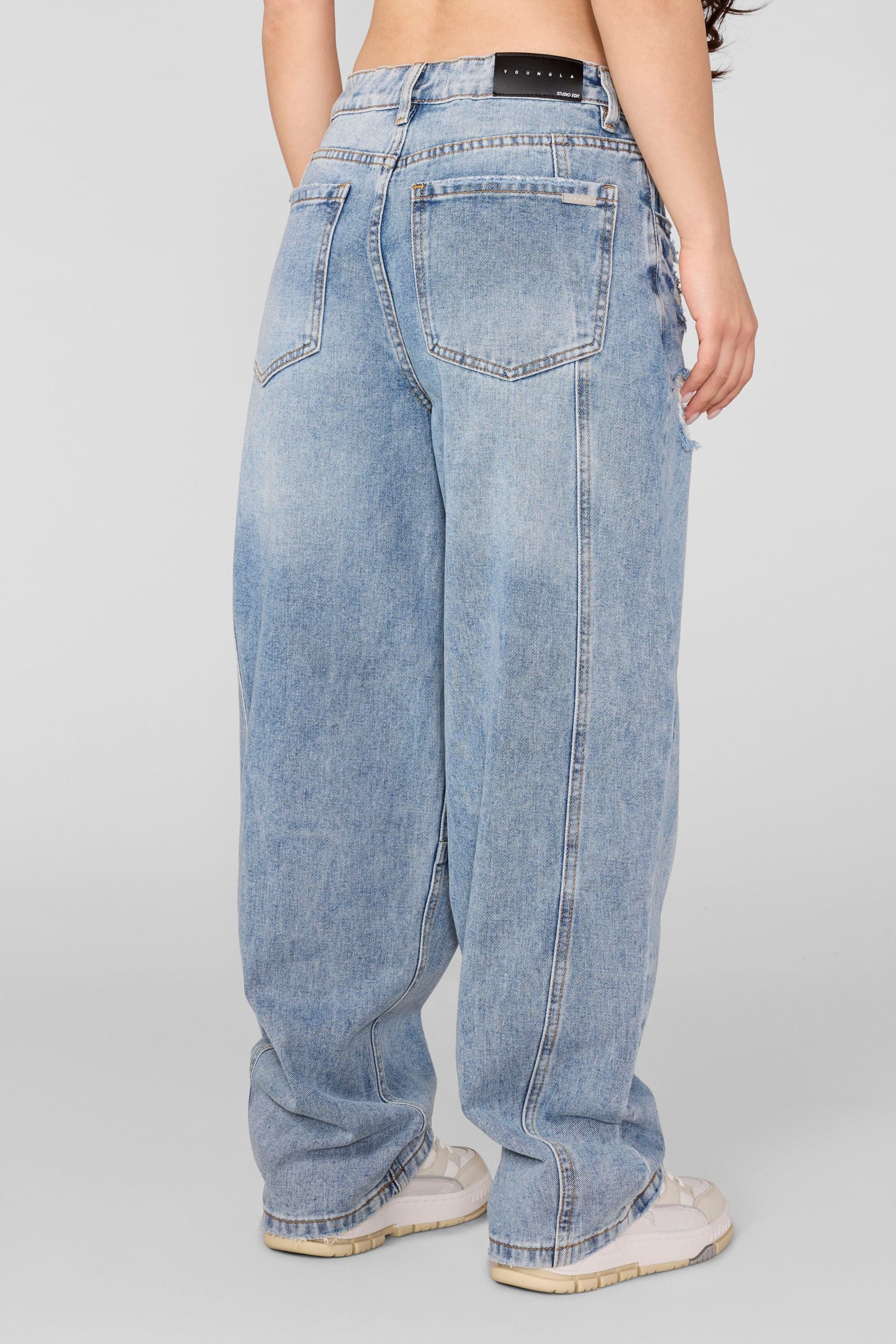 W2182 - Studio Edit Barrel Jeans - Image 6