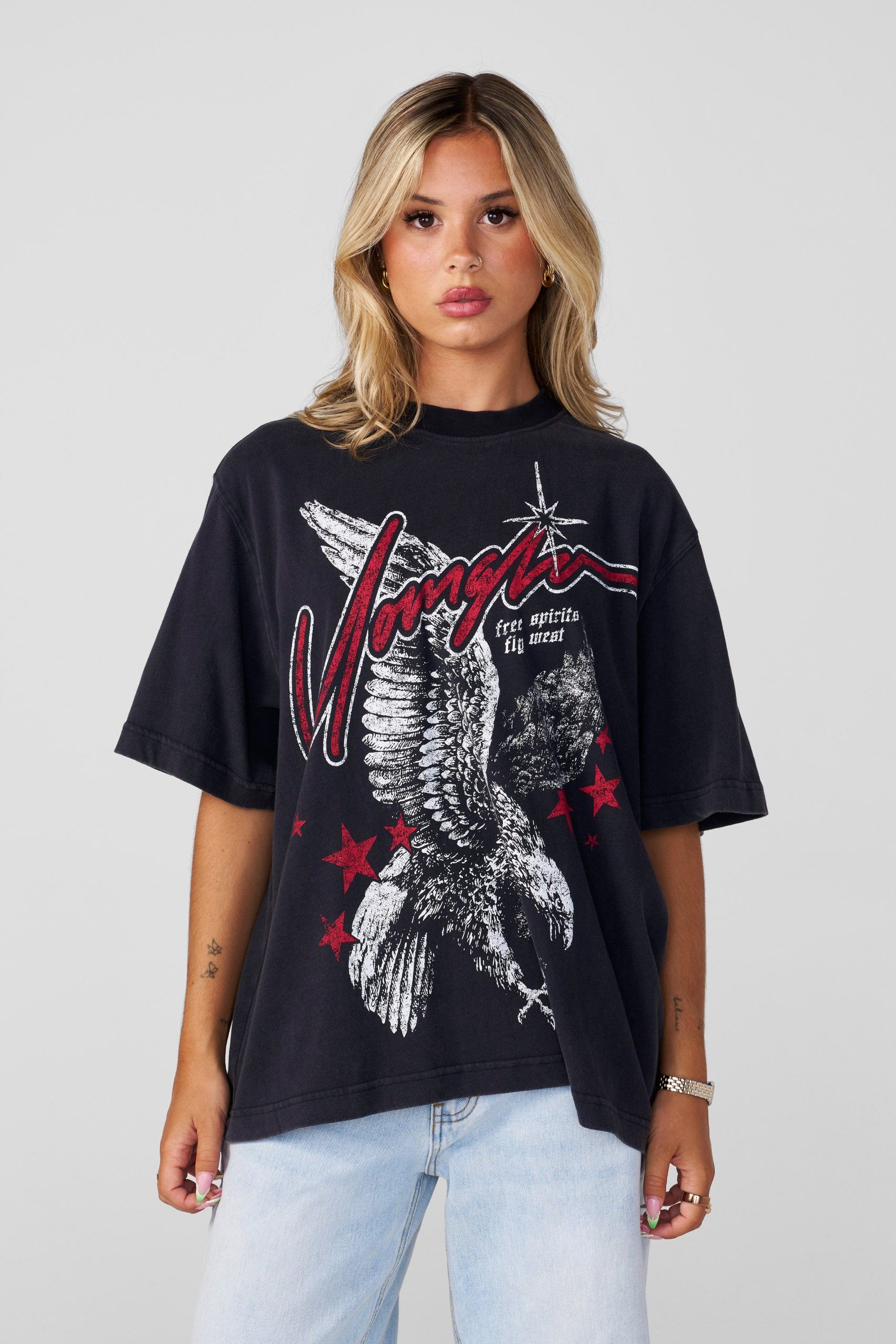 W412 Vintage Oversized Tee - Image 7
