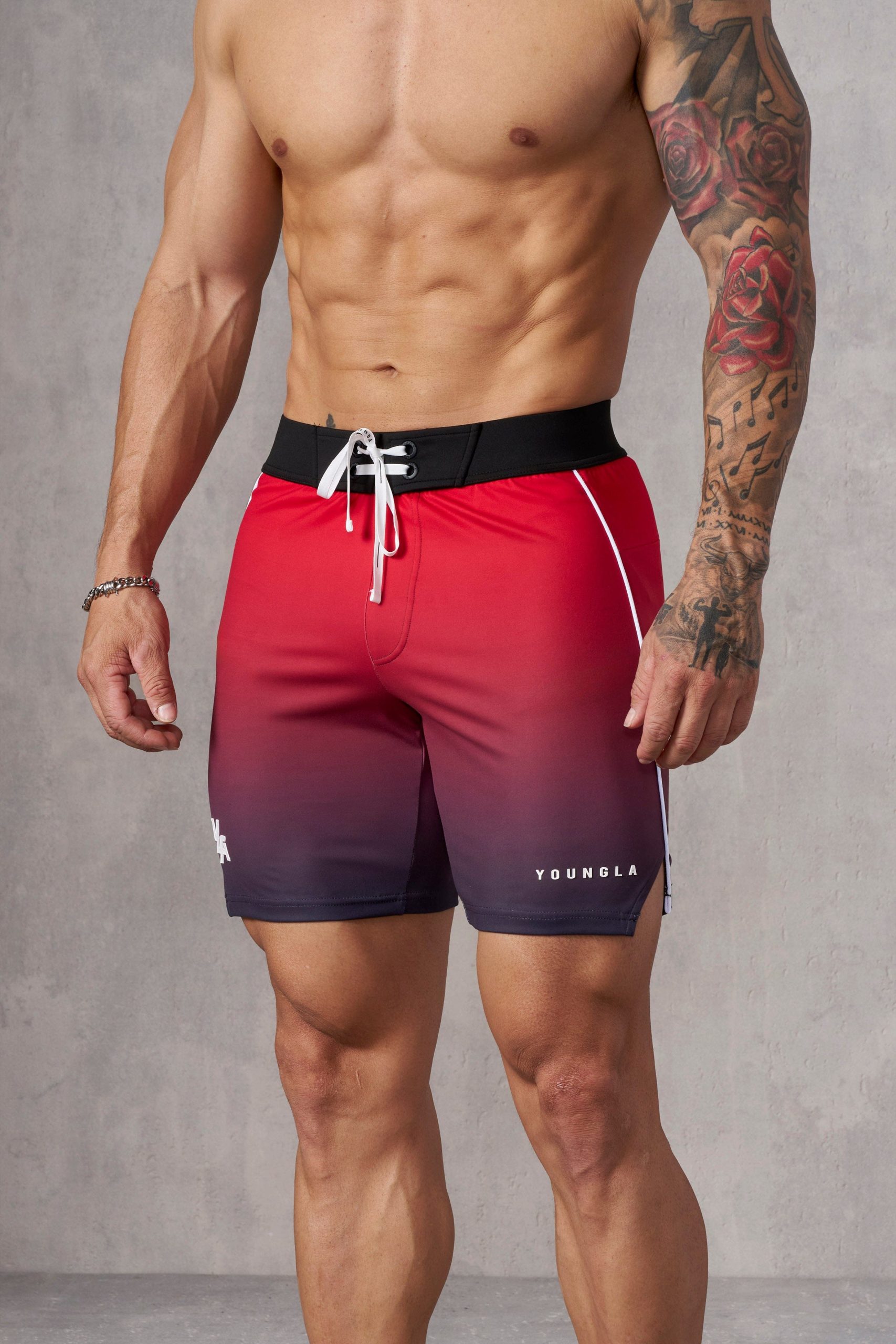 1067 - Men's physique Stage Shorts - Image 3