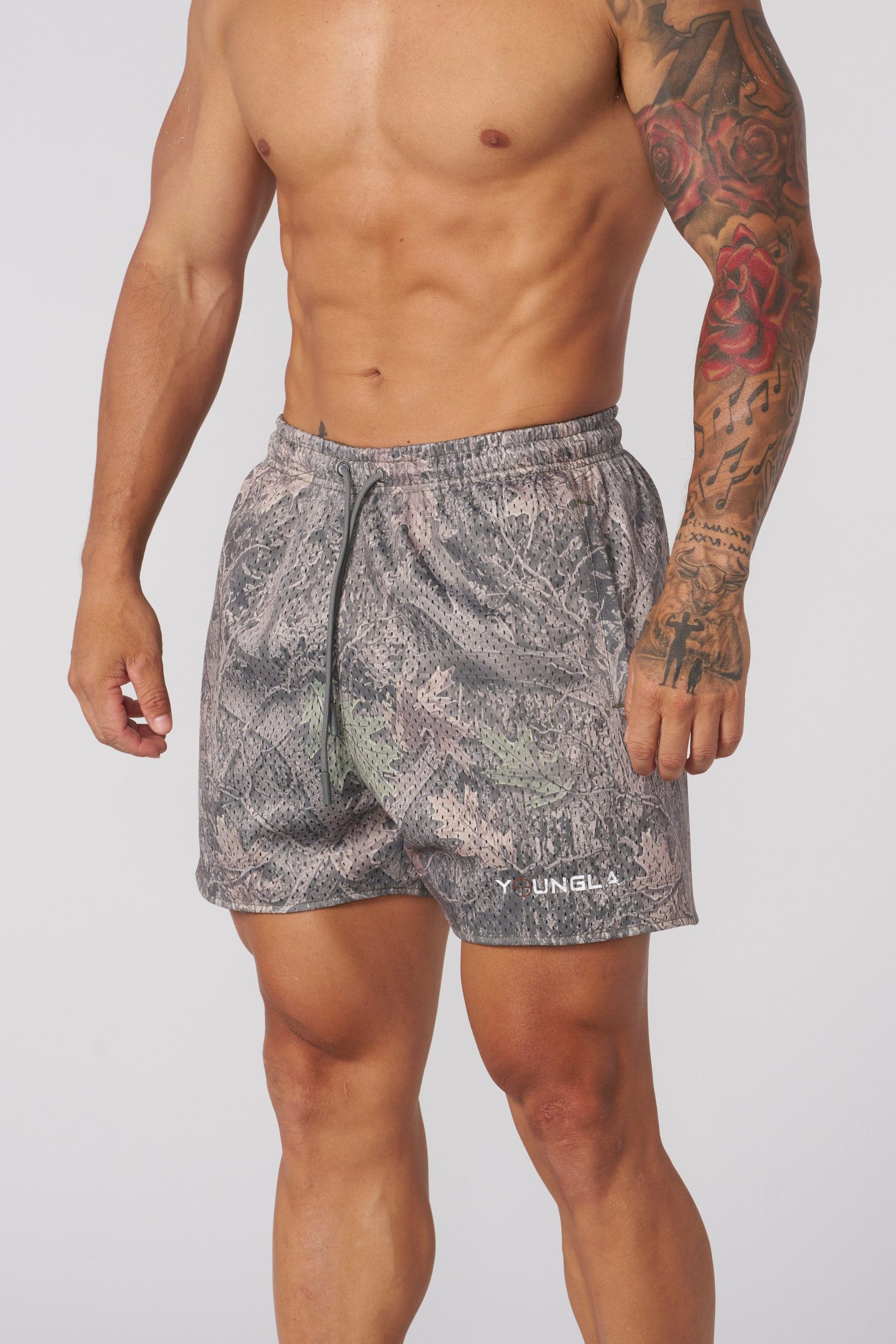 1117 - Tree Camo Mesh Shorts - Image 4