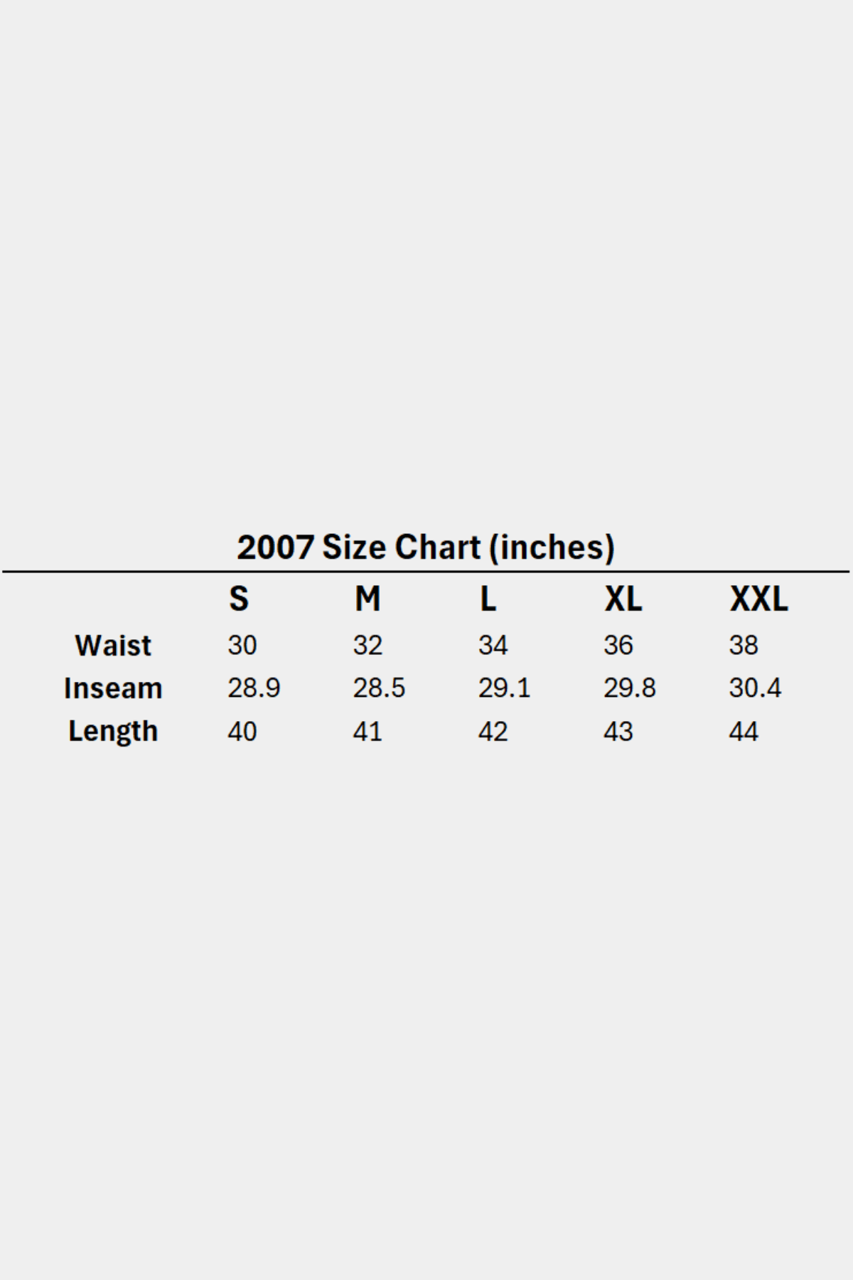 2007 - XX Strap Sweats - Image 10
