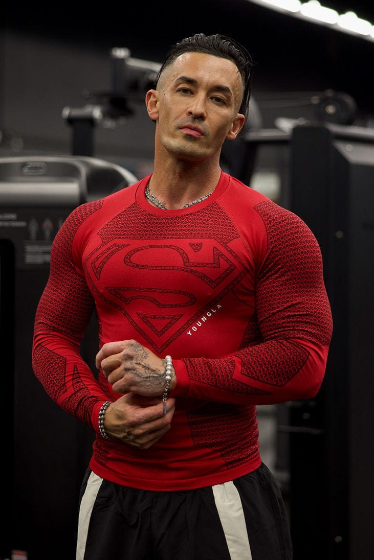 8066 - Superman Compression Longsleeves - Image 5