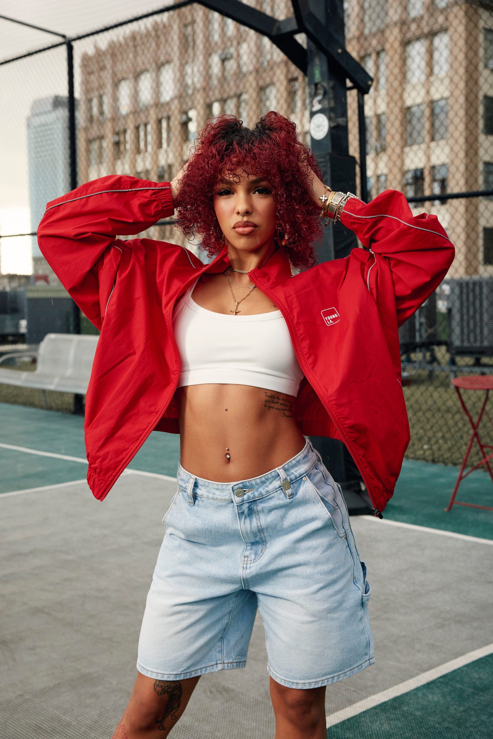 W167 Carpenter Denim Shorts - Image 3