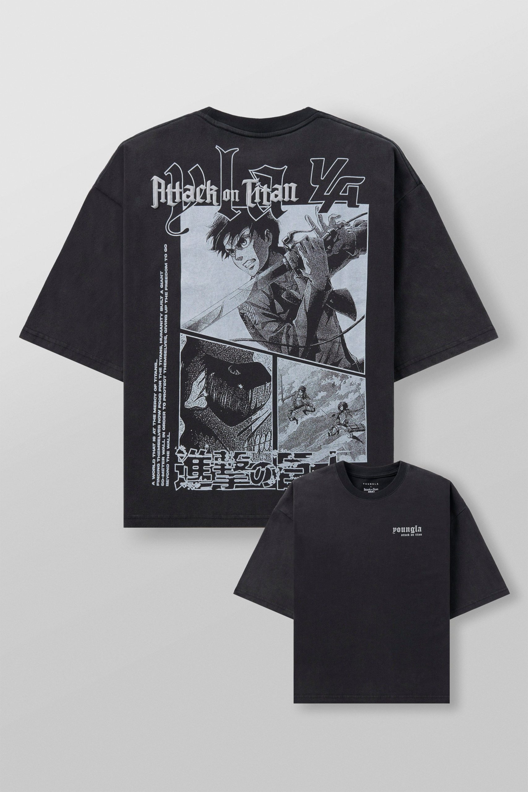 4186 - AOT© x YLA Cropped Tees - Image 9