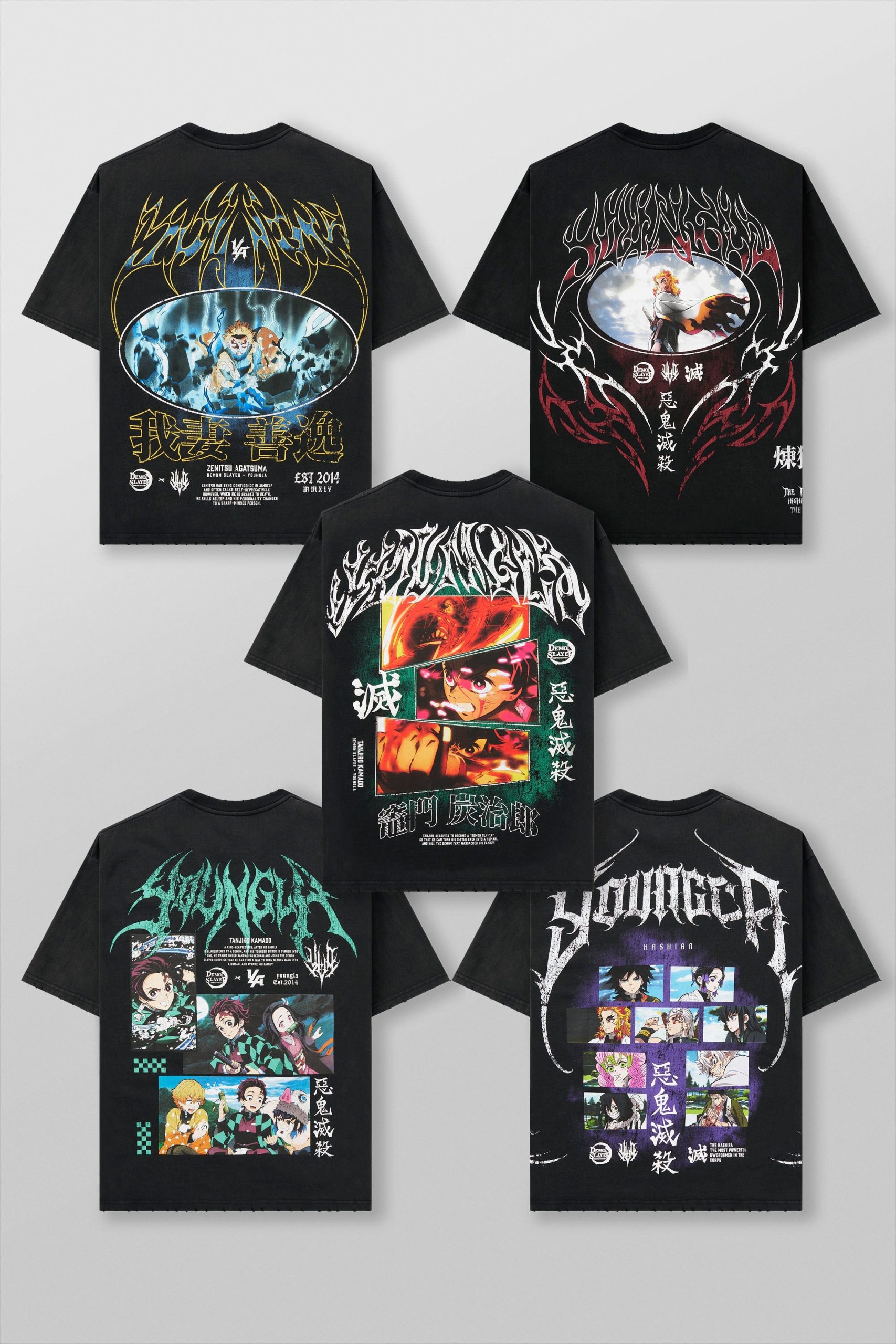 4297 - Demon Slayer: Kimetsu no Yaiba - Anime Tees - Image 2