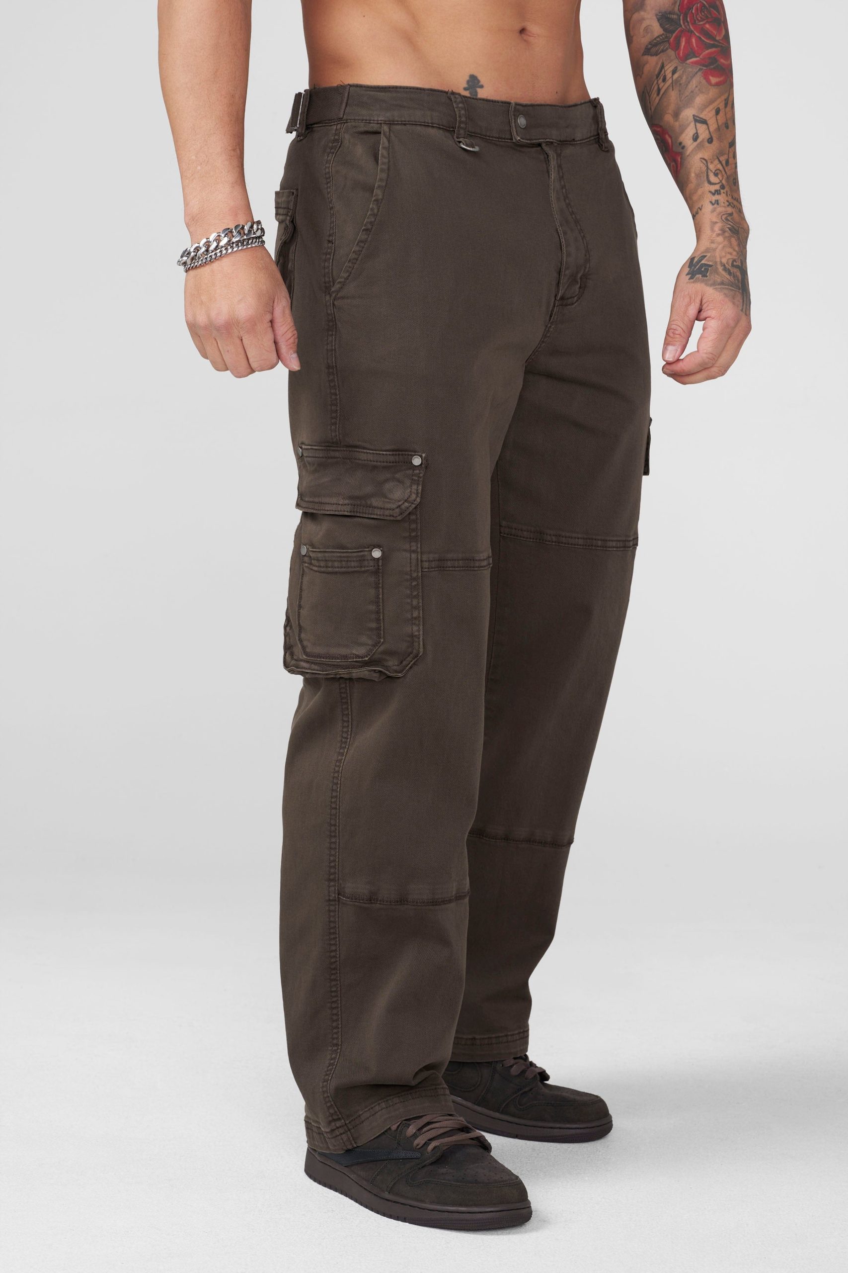 6032 - Old Money Twill Cargo Pants - Image 9