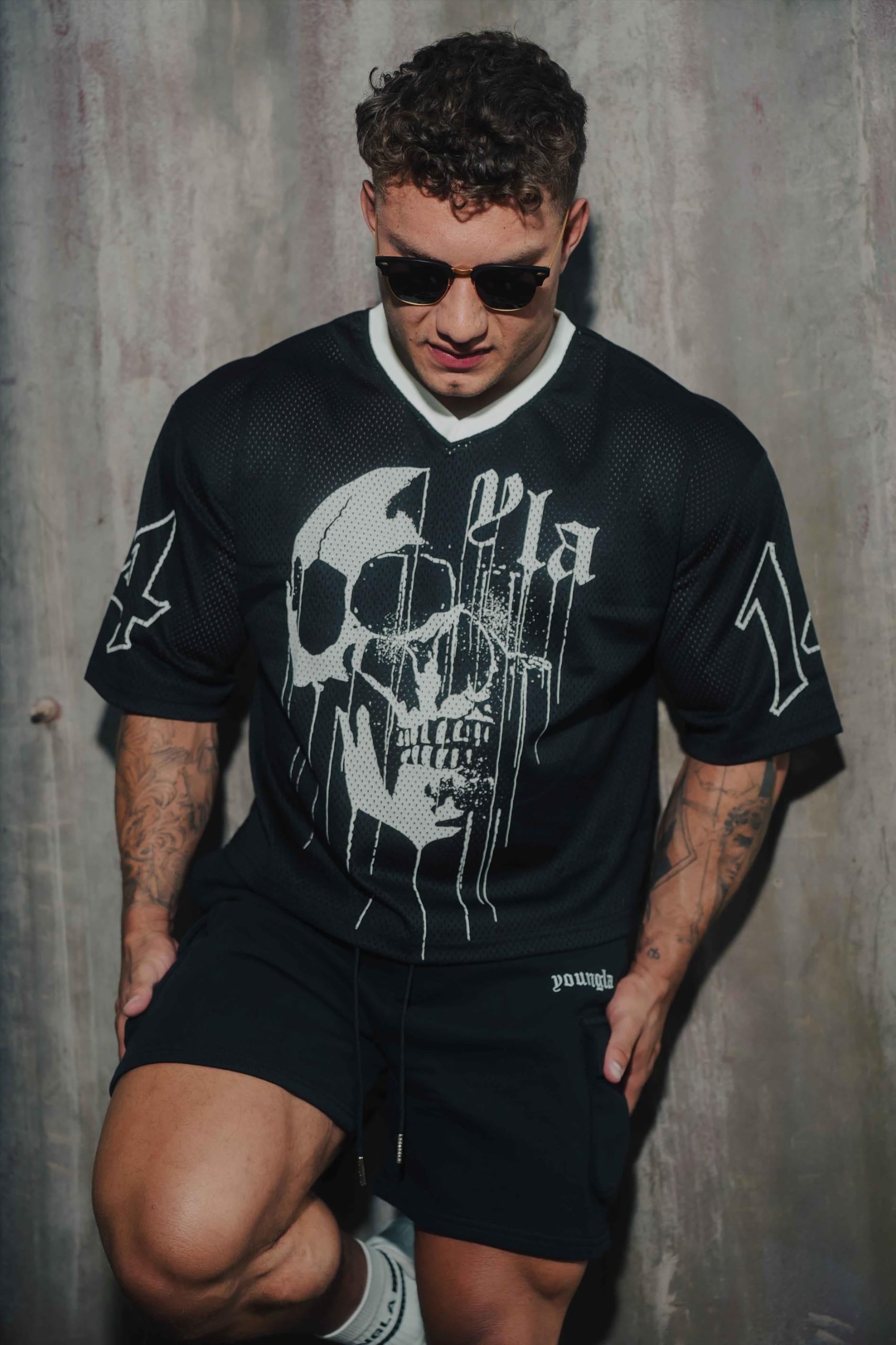 4015 - Drippy Skull Jersey - Image 7