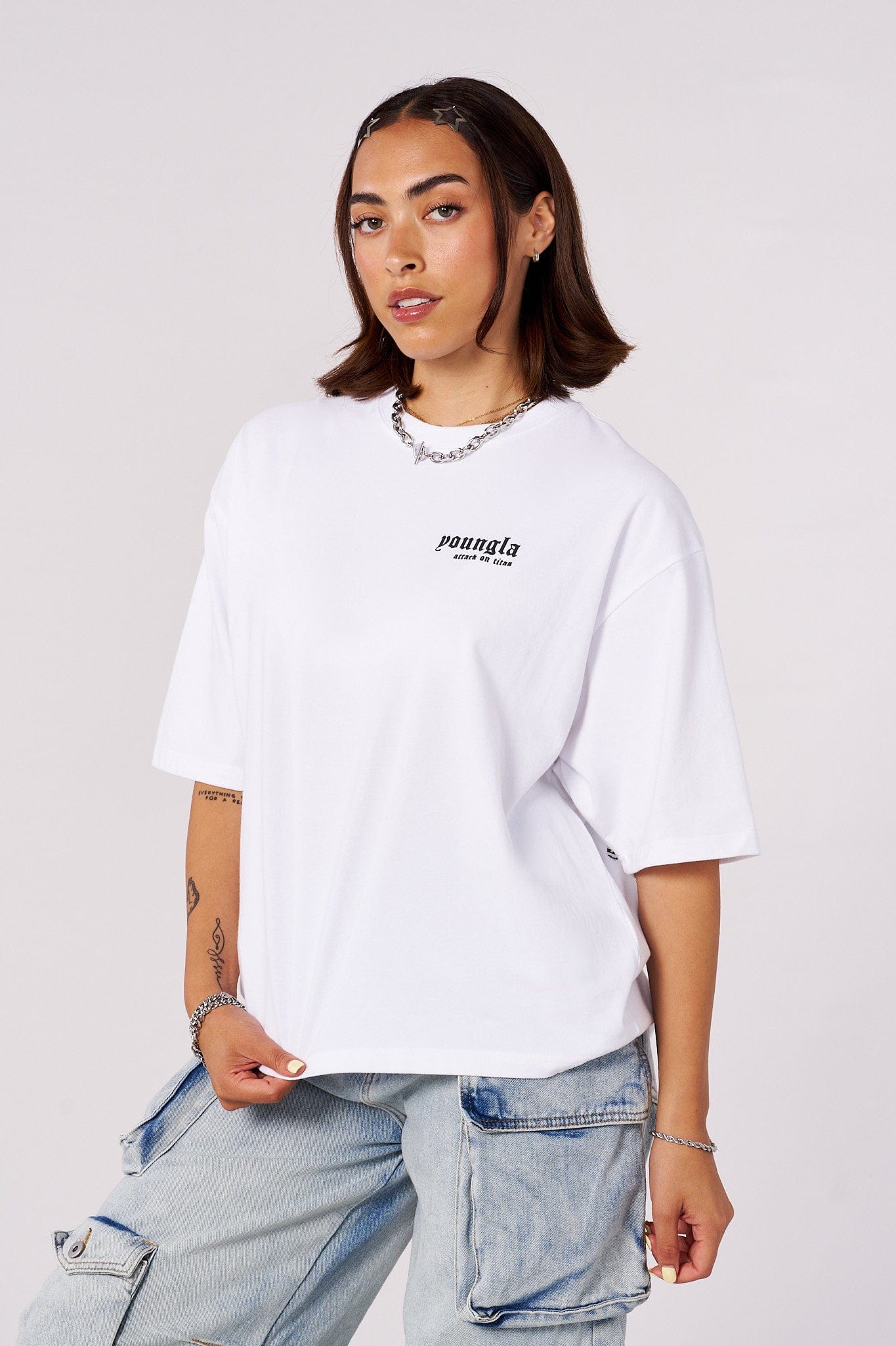 4186 - AOT© x YLA Cropped Tees - Image 6