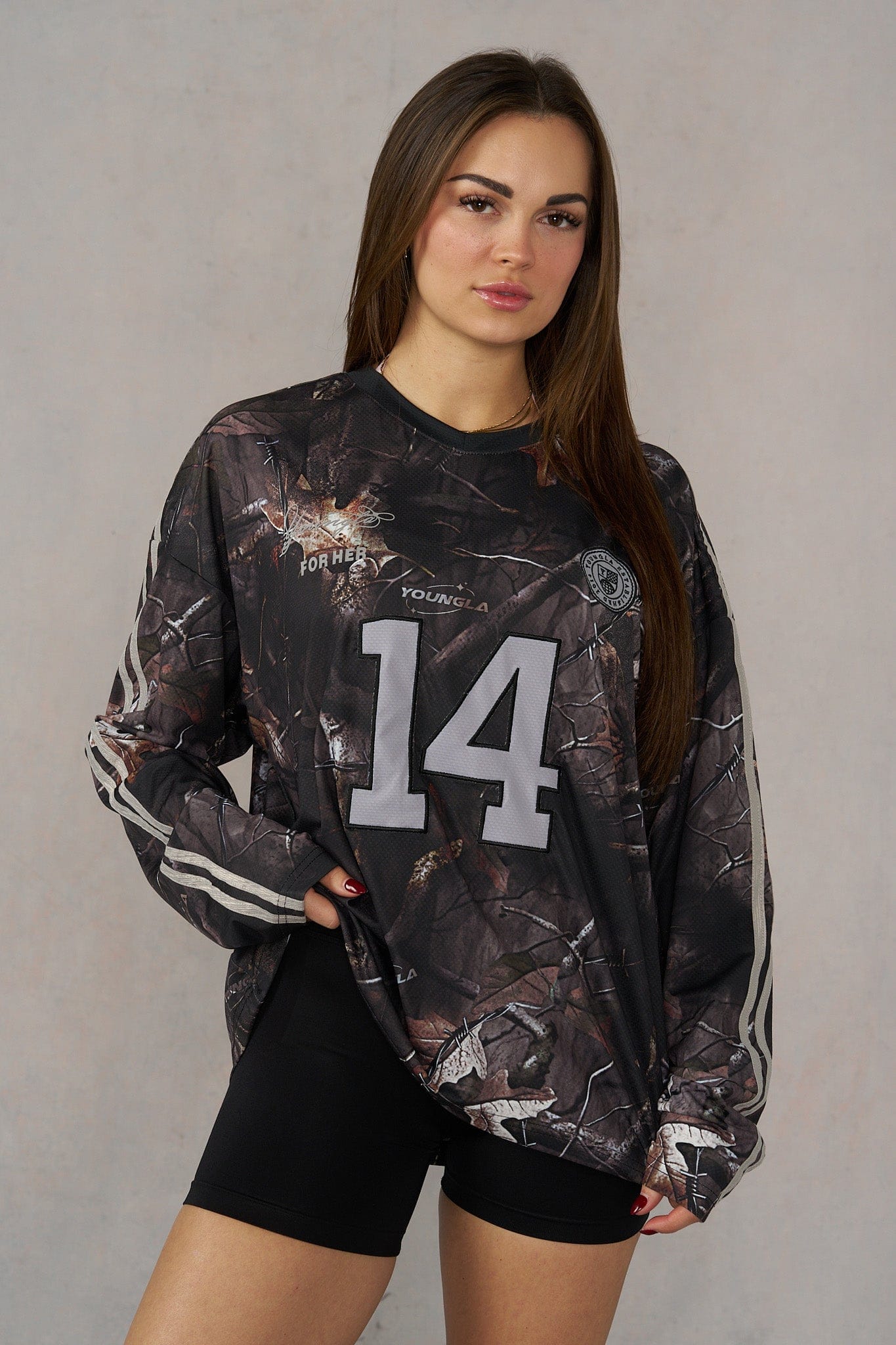 W4302 - Camo Longsleeve Jersey - Image 8