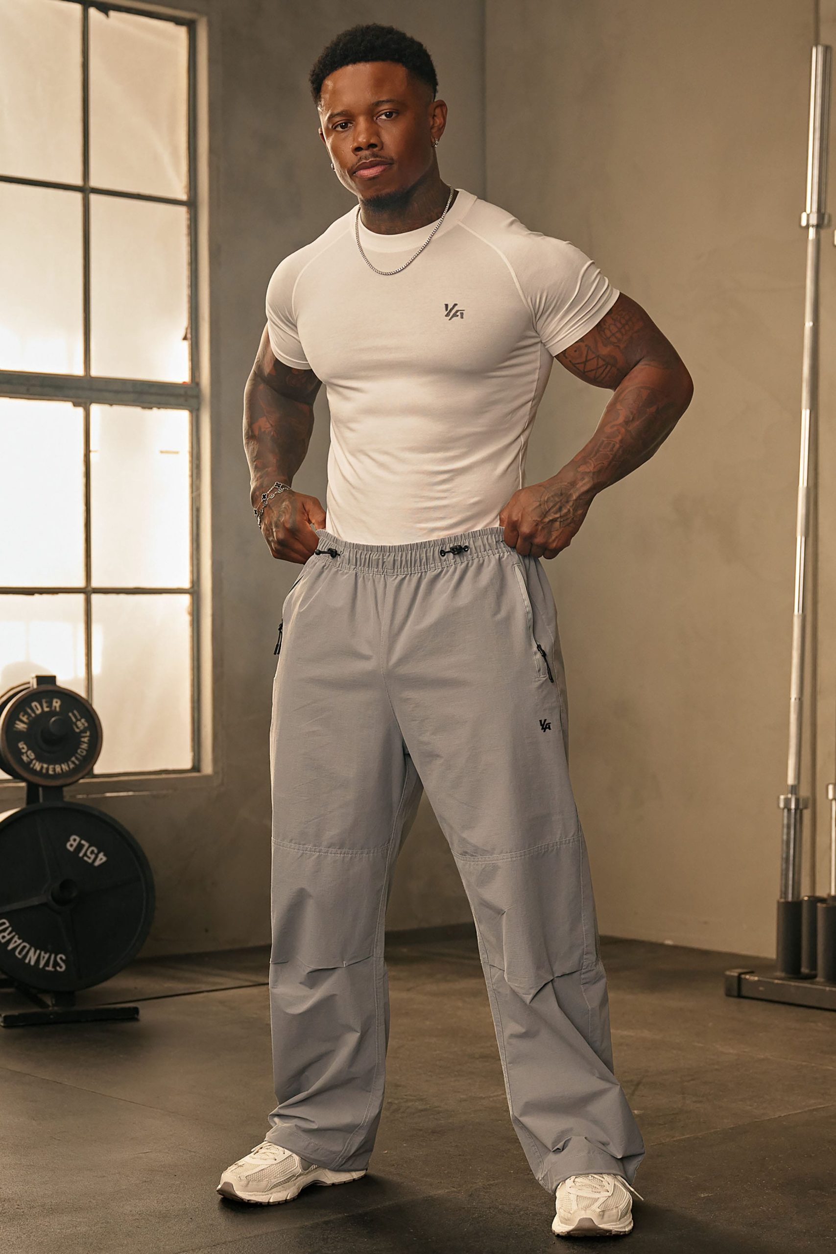 2085 - Washed Training Pants - Image 7