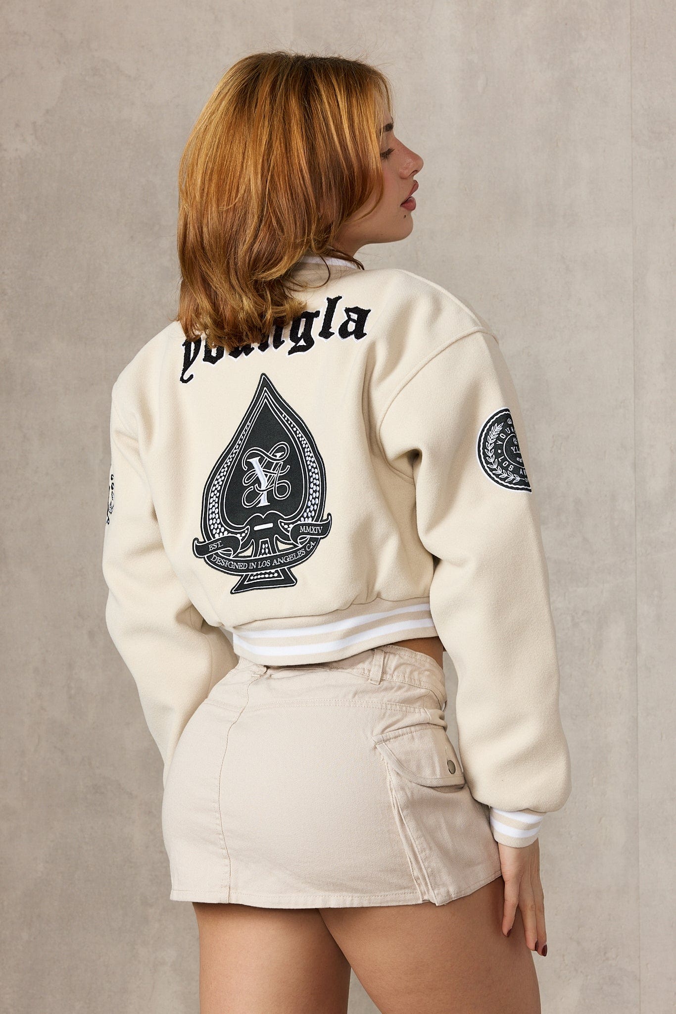 W526 Ivy League Cropped Jacket - Image 8