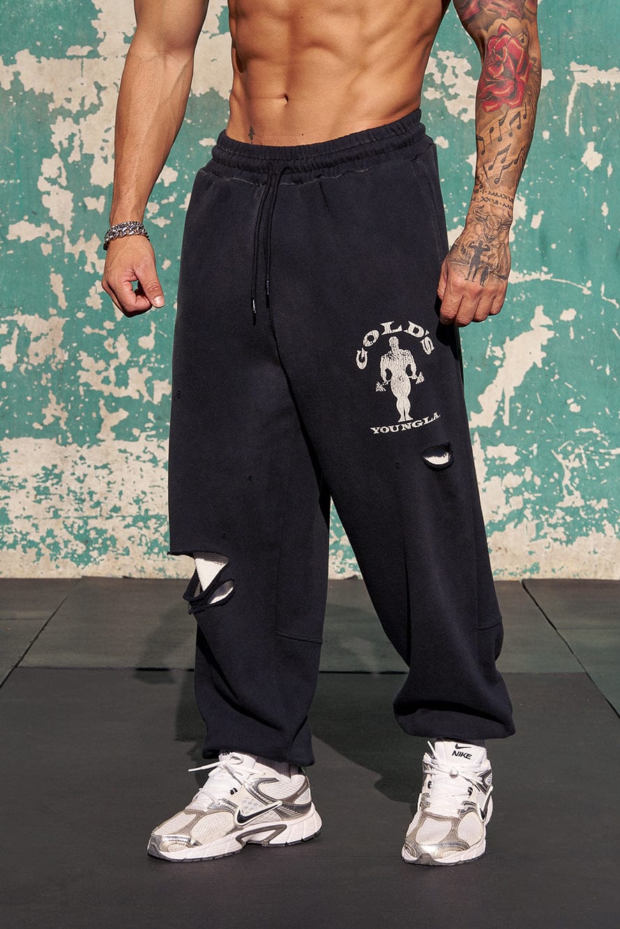 2054 - Gold's Iron Legacy Layered Joggers - Image 6